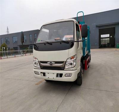 東風天錦環(huán)衛(wèi)垃圾車 壓縮垃圾車、垃圾斗與垃圾箱的協(xié)同作業(yè)與未來趨勢